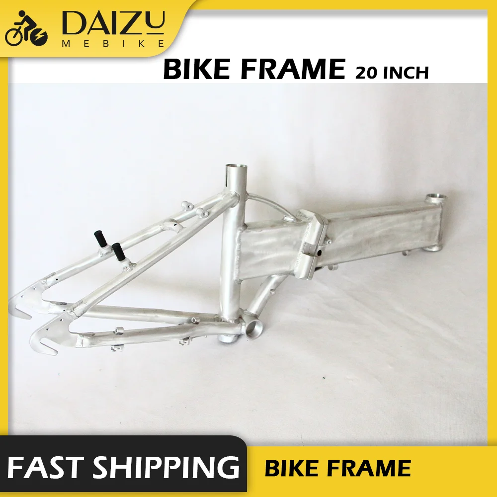 Aluminum Alloy Electric Bike Frameset for Child Adult MTB 20 Inch Foldable Bike Frame Ebike Bicycle Cycling Accessories Parts