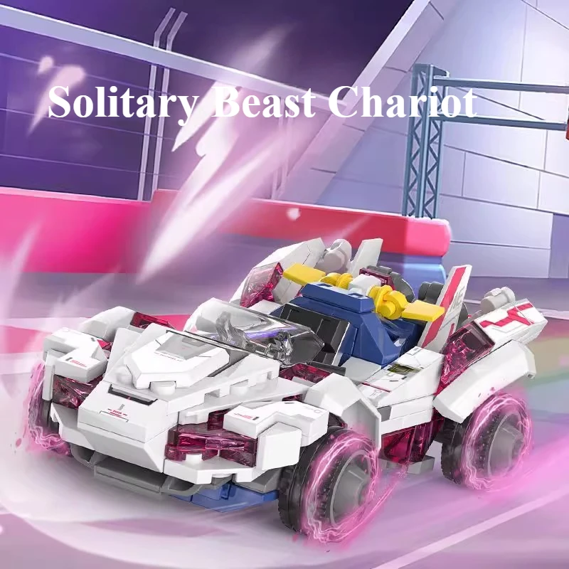 

SEMBO Cool Team Racing Car Model Small Particles Building Block Assembly Model Boy Desktop Decoration DIY Puzzle Assembly Model