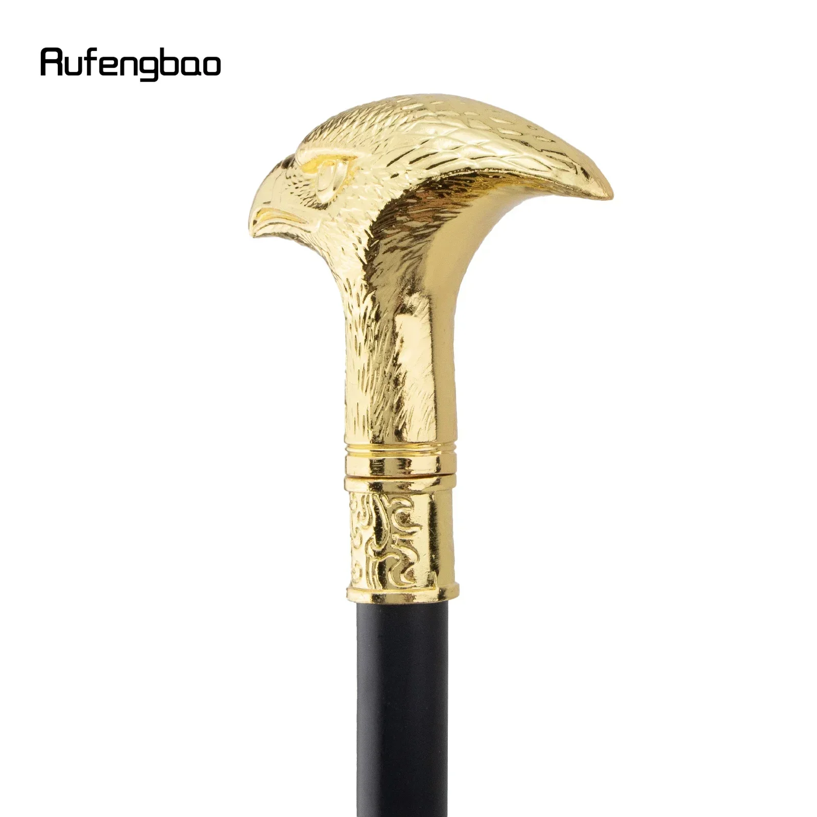 Goldener Adlerkopf, modischer Gehstock, dekorativer Stock, Cospaly, Vintage, Party, Performance, Bühne, 93 cm