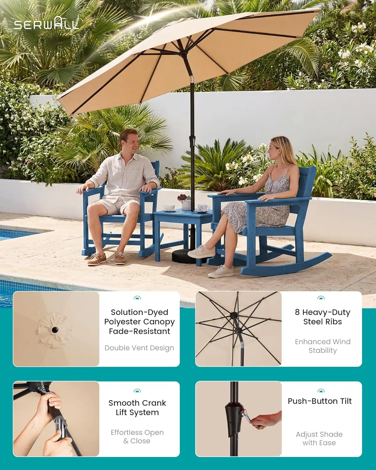 Thumbnail 3 - #14 Latest Patio Umbrellas Offers