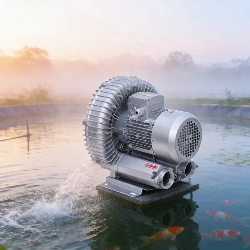 

New Model High Pressure Vortex Blower, Submersible Compatible Aeration Pump for Aquatic Farm
