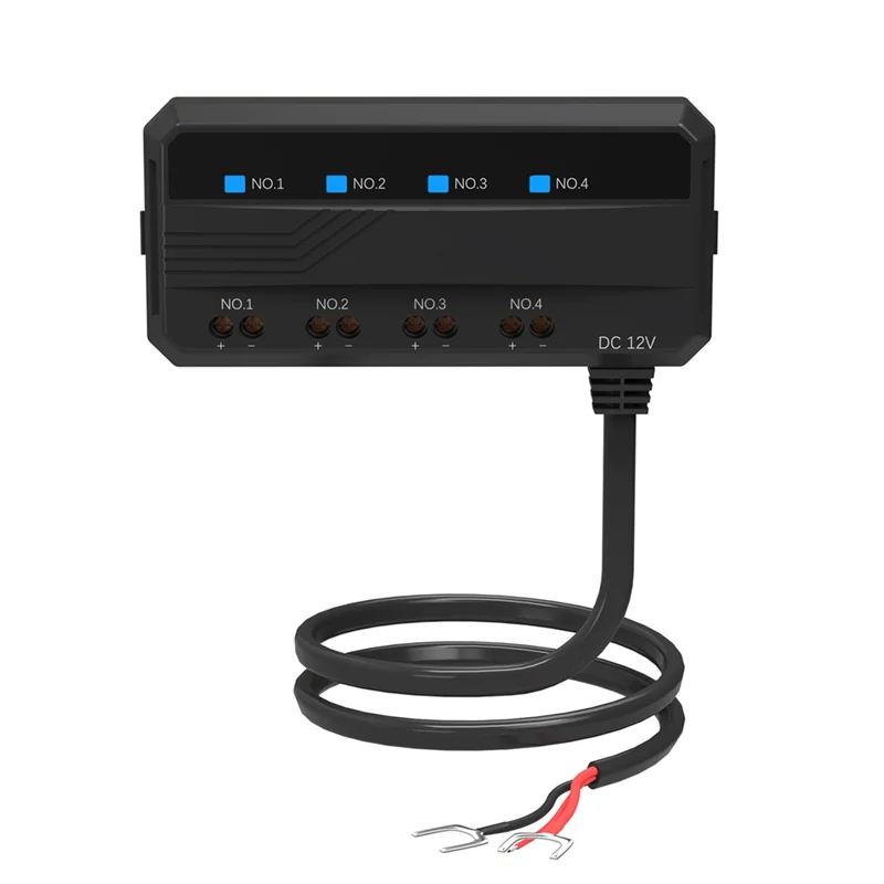 

ABKQ-Fuse Box With LED Light For Motorcycle Automotive Electric Vehicles Quick Connector