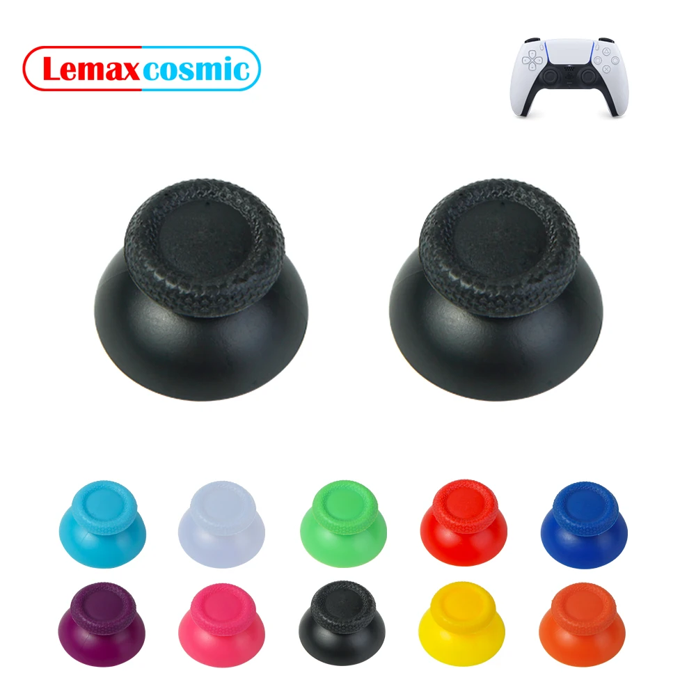 Контроллер геймпада, аналоговые палочки, джойстик, джойстик, крышка джойстика, красочная грибовидная головка, чехол для Sony Playstation 5, PS5