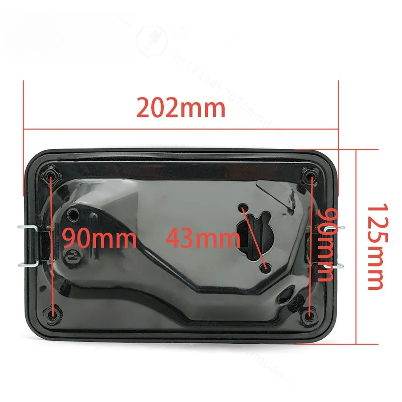 Iron Shell Air Filter Assembly 2kw 5kw Generator Air Cleaner Replacement Maintenance Spare Parts