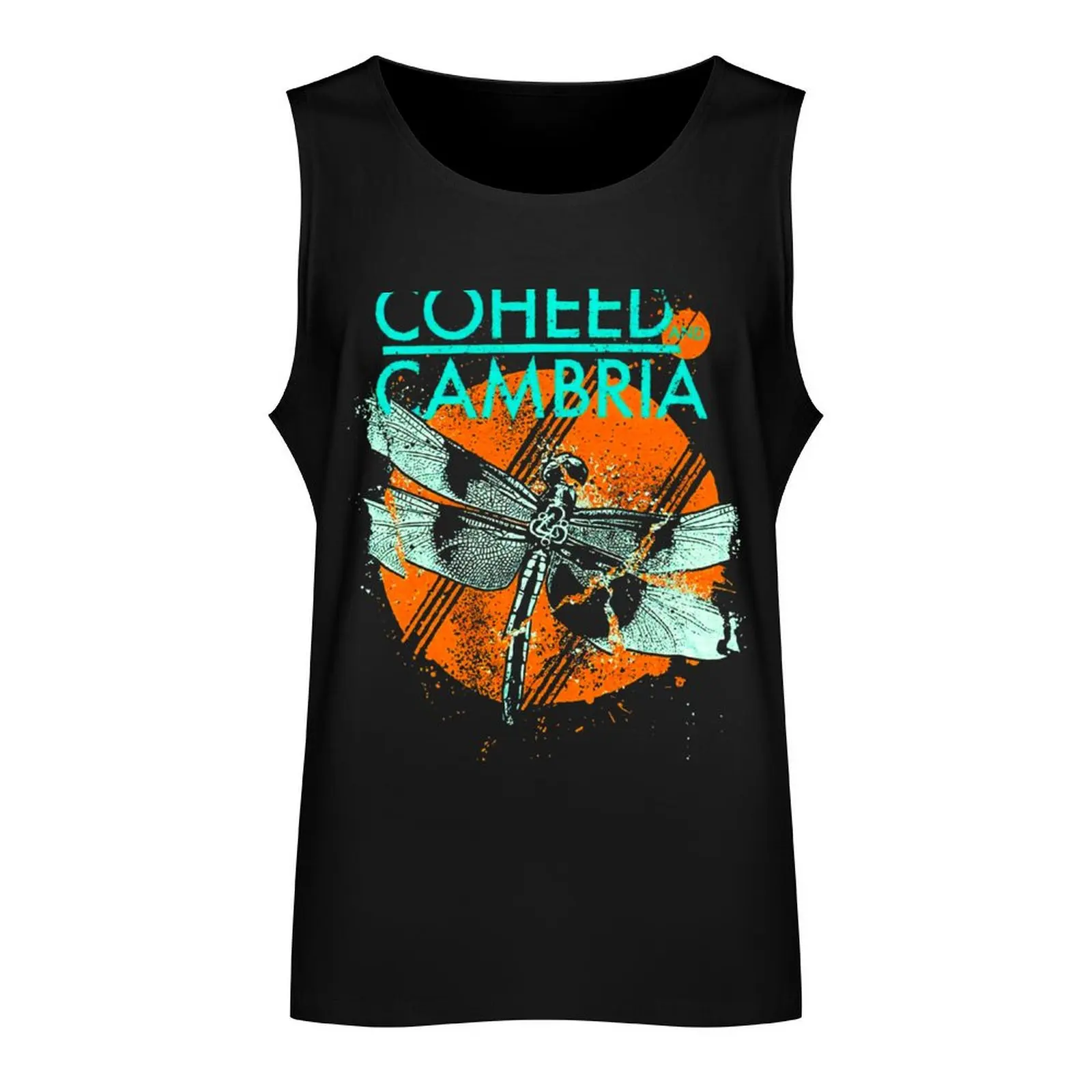 Coheed and Cambria Dragonfly Tank Top Fitness men clothing singlets for men sports vest Clothing