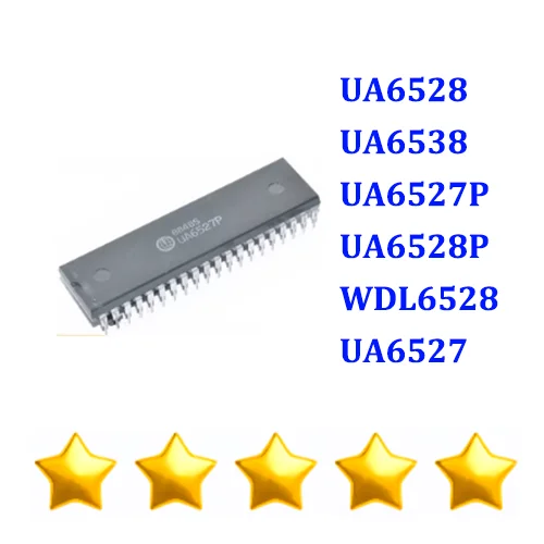 

1PCS WDL6528 UA6528 UA6528P UA6527 UA6527P UA6538 6527 6528 6538 DIP40 umc ntsc Gaming chip for game consoles GPU CPU IC