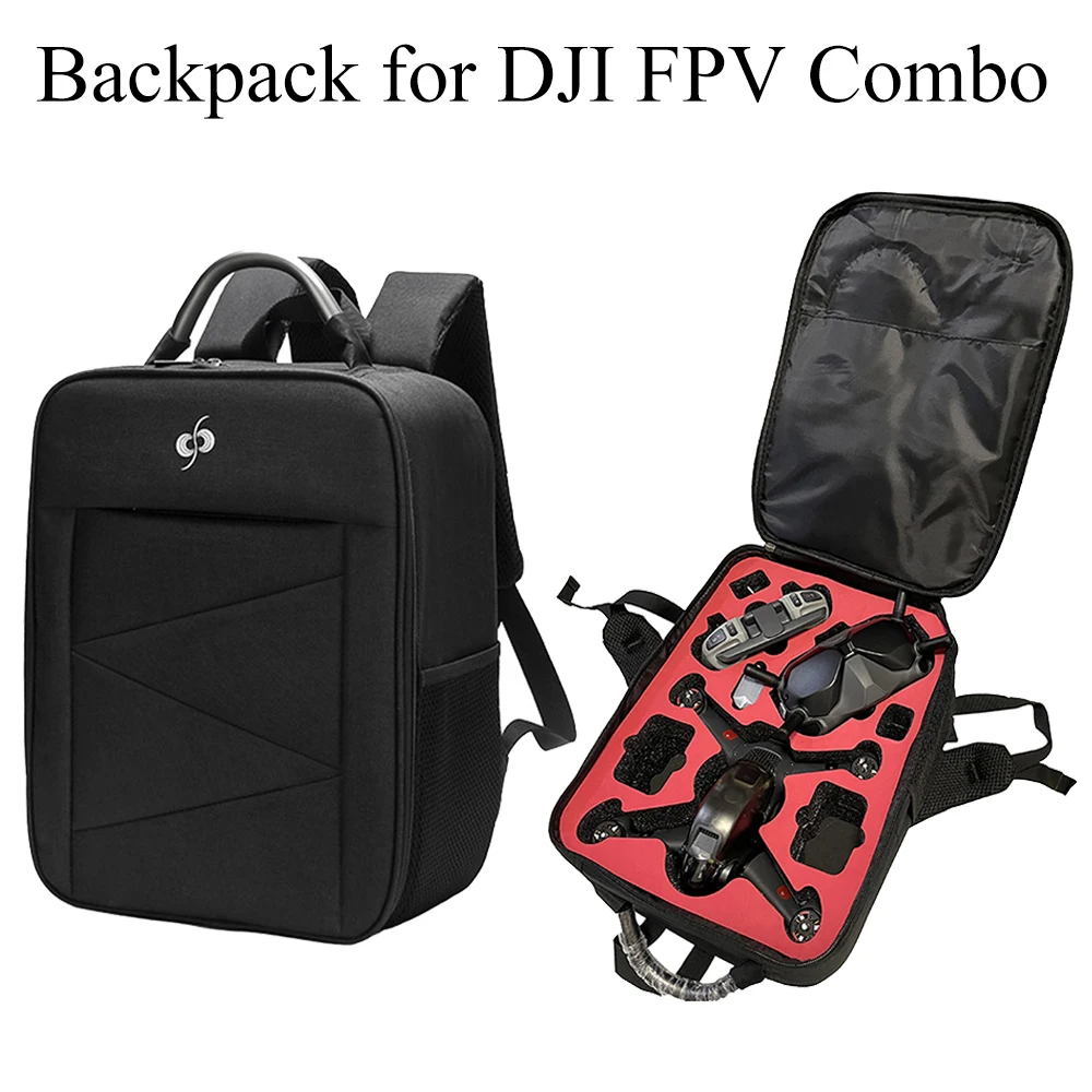 For FPV Backpack Shoulder Bag Carrying Case Portable Waterproof Case For DJI FPV Bag Drone Backpack Combo Drone DJI Goggles Tool