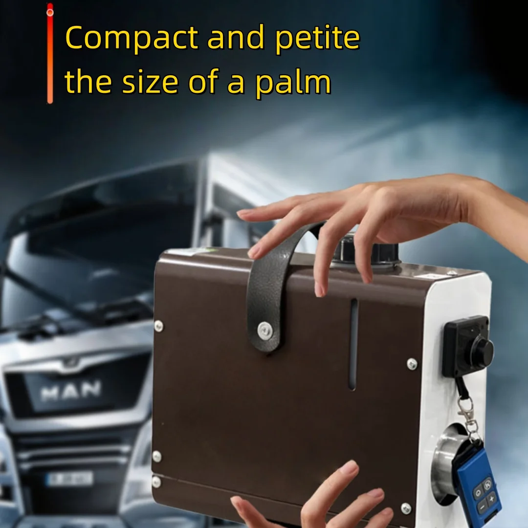 Portable High Quality 12V 24V Machine 1000W Small Mini Truck Parking Heater Electric Vehicle Diesel Air Heater view 6
