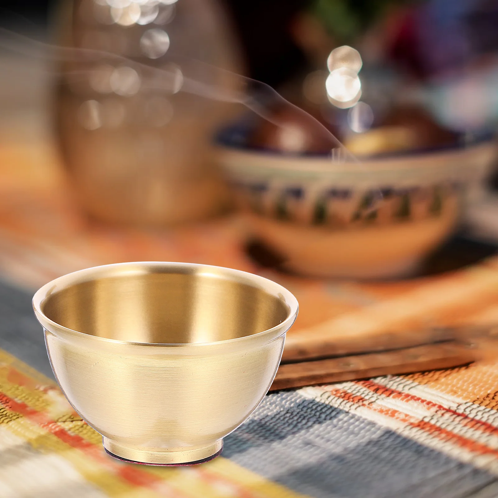 

Copper Offering 2.75 Inch Brass Bowl For Water Food Altar Use Small Copper Bowl Home Temple Decoration Ritual Bowls