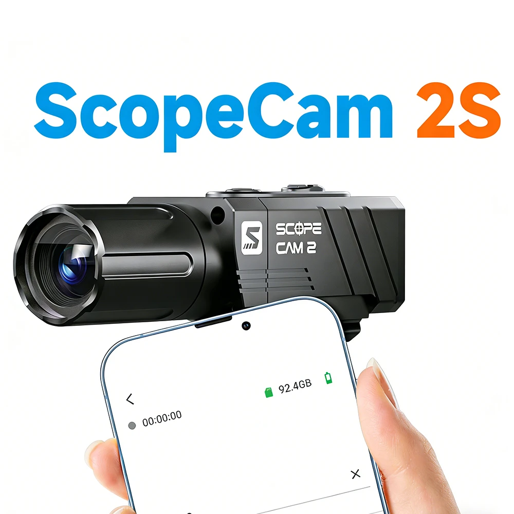 RunCam Run Cam ScopeCam 2S 35mm Lens Wi-Fi Setup 1080P HD Record Waterproof FPV Camera thumbnail 6
