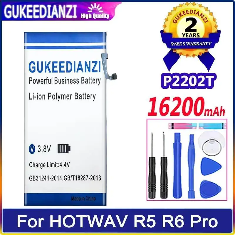 

P2202T для Hotwav R5 R6 Pro R6pro R5pro хорошая низкотемпературная батарея для ноутбука 16200 мАч с надежным питанием