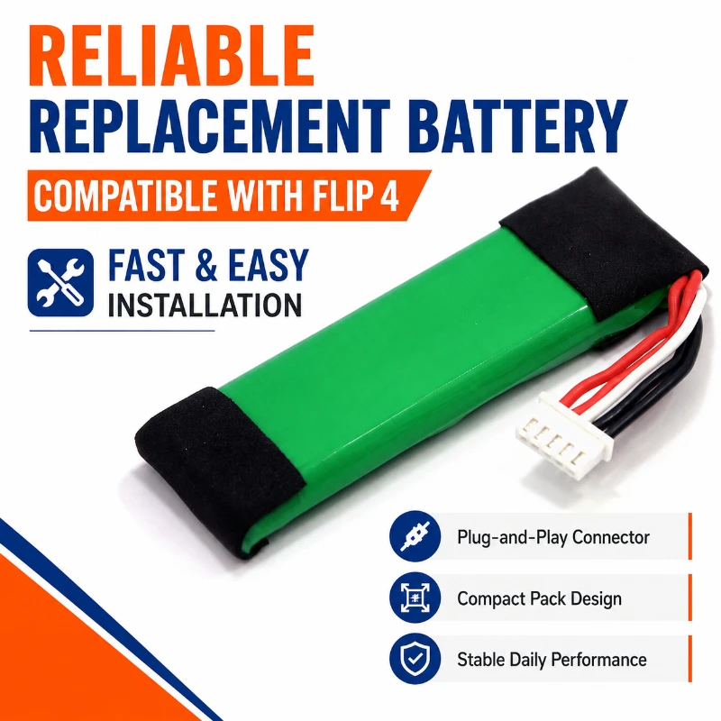 

3000mAh GSP872693-01 Long Lasting Rechargeable Battery for JBL Kaleidoscope Bluetooth Speaker Replacement Battery