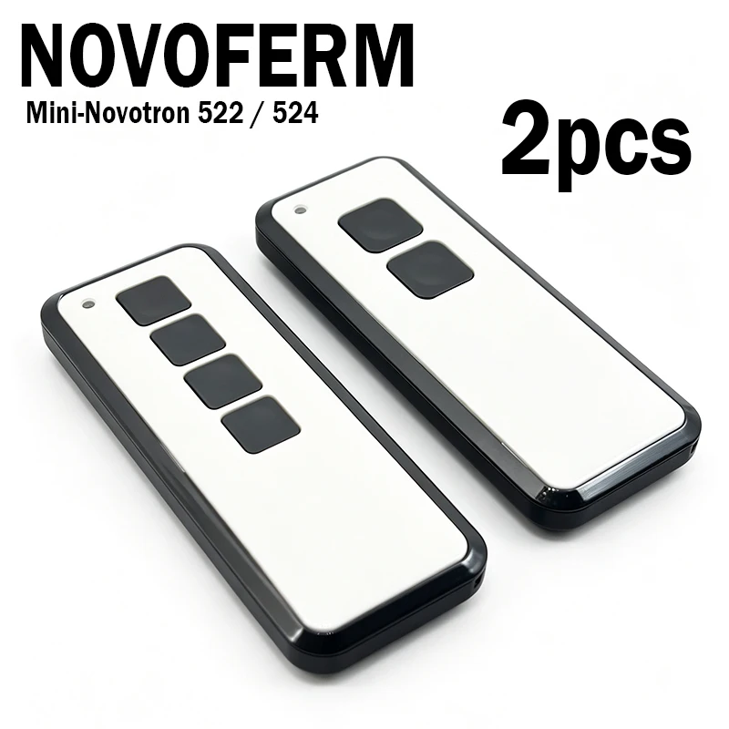 NOVOFERM NOVOTRON 522 524 502 MAX43-2 504 MAX43-4 512 MIX43-2 MTR43-2 Electric Gate Remote Control 433.92MHz Garage Door Opener