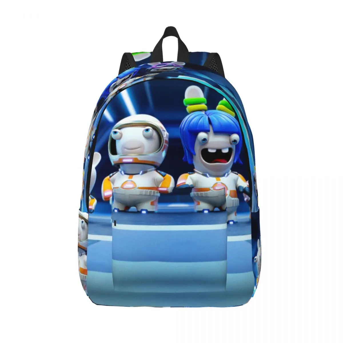 Laptop Bag Waiting Multi Compartment R-Rabbids Invasion Boys Back To School Gift Daily Rucksack Hiking