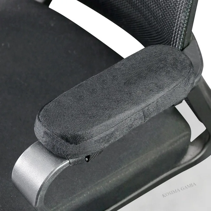 1/2Pcs Home/Office Chair Parts Arm Pad Memory Foam Armrest Cover Cushion Pads For Home Office Chair Comfortable Elbow Pillow