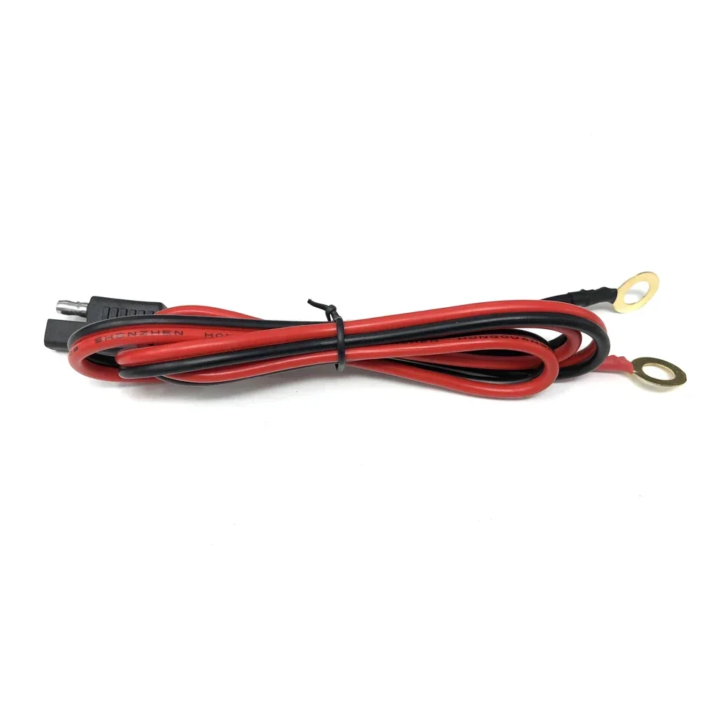 Terminal SAE to O Ring Connecters Extension Cord Cable Connector for Battery Charger/Maintainer 60CM 14AWG