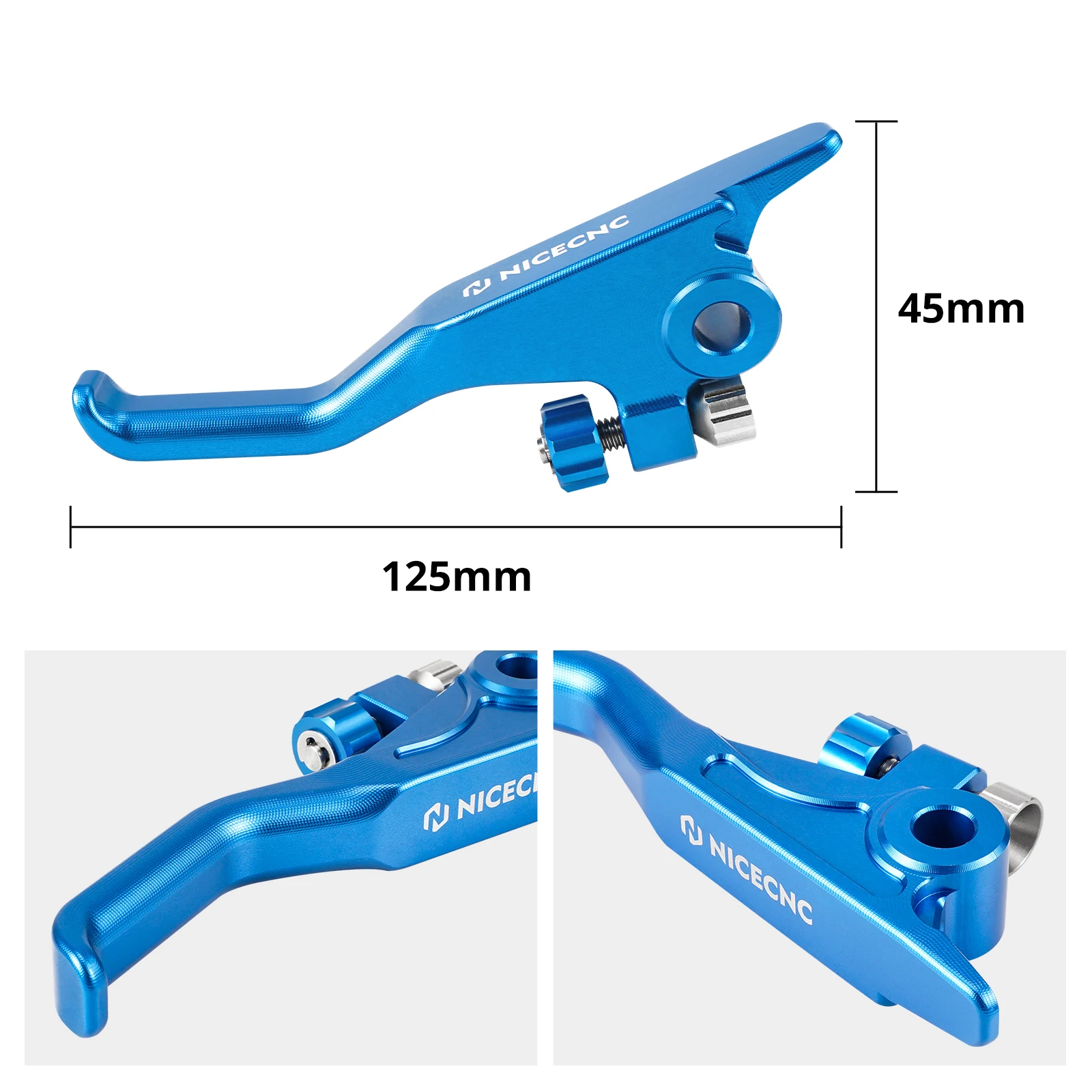NICECNC For Husqvarna TE 300 TE 250 FE 250 FE 350 FE 450 501 2025 2014-2016 TX 300 TC250 FC 450 2022-2025 Shorty Brake Lever - Image 2