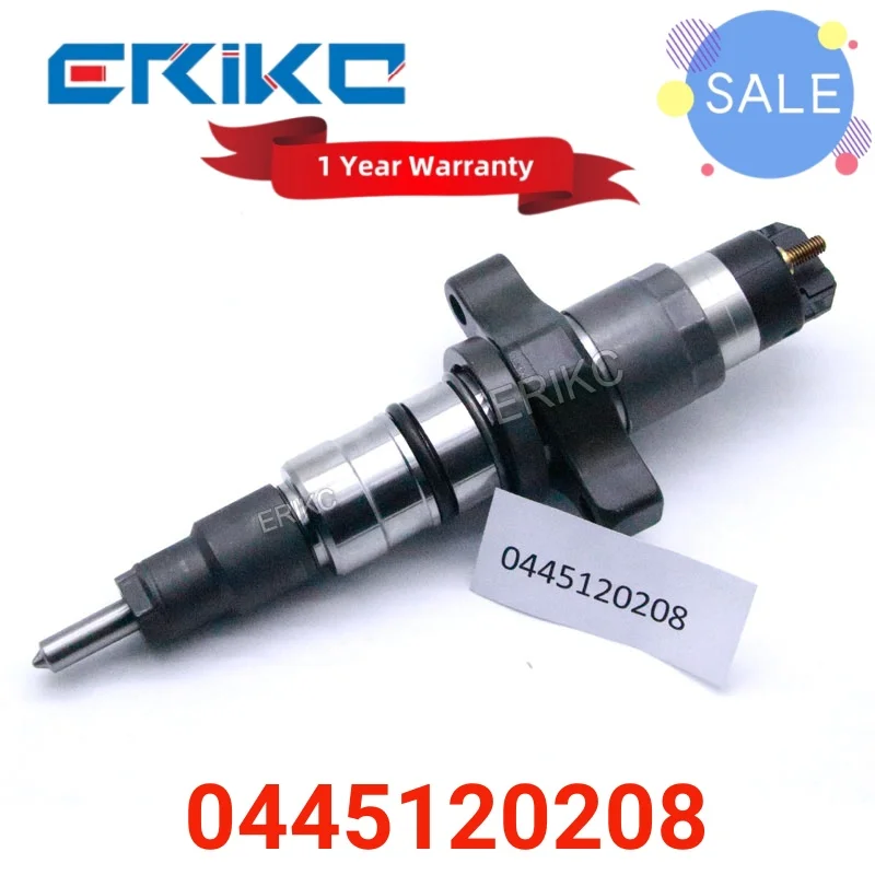 

ERIKC 0 445 120 208 Common Rail Spare Parts Injector 0445 120 208 Auto Diesel Part Injection 0445120208 for CUMMINS 5254688