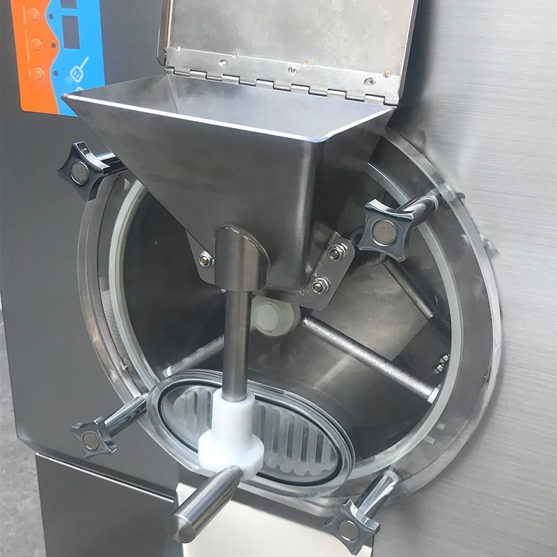 Stand italian gelato hard serve ice cream icecream ice-cream making machine