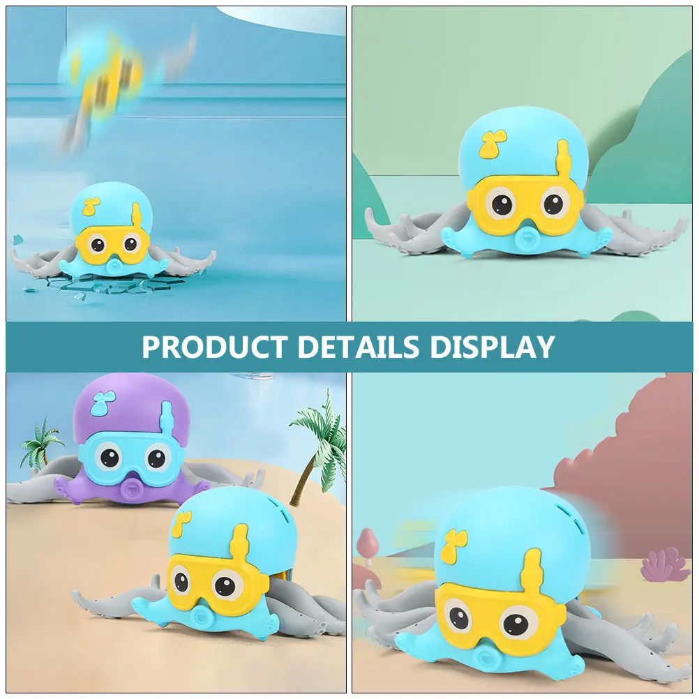 Crawling Octopus Toy for Toddlers – Cute Bath Time Sea Creature Simulation