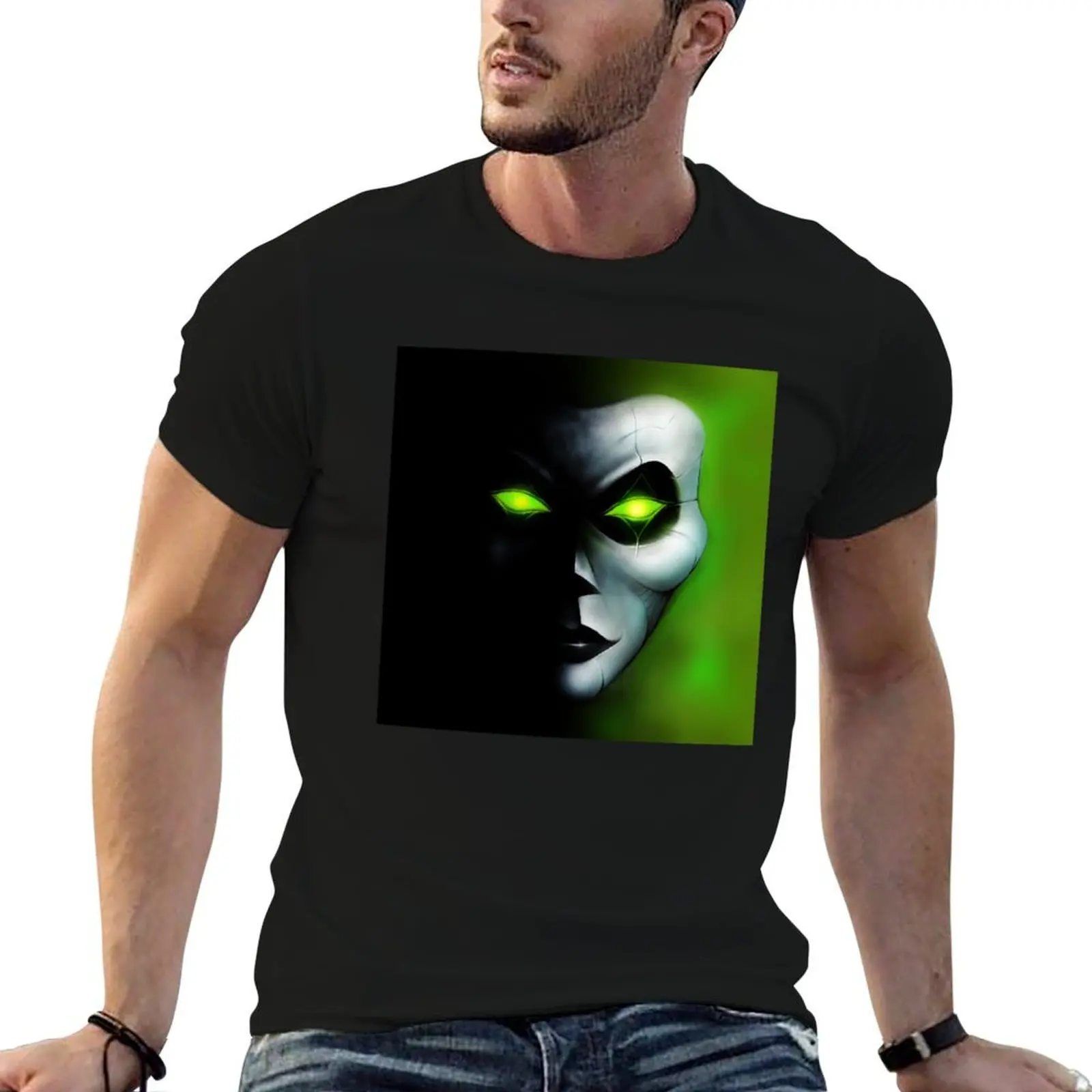 

The Wight Jester T-Shirt cotton t shirt pack anime t shirts oversize men t shirt cotton 100% T-Shirt