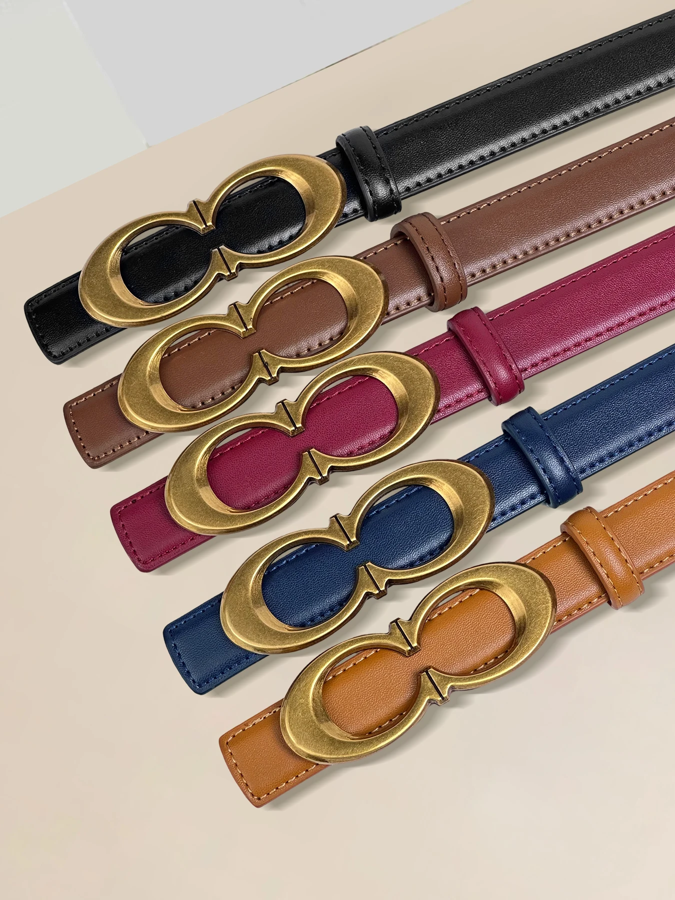 

Женский пояс для платья, регулируемый, 110-120 см, разные цвета