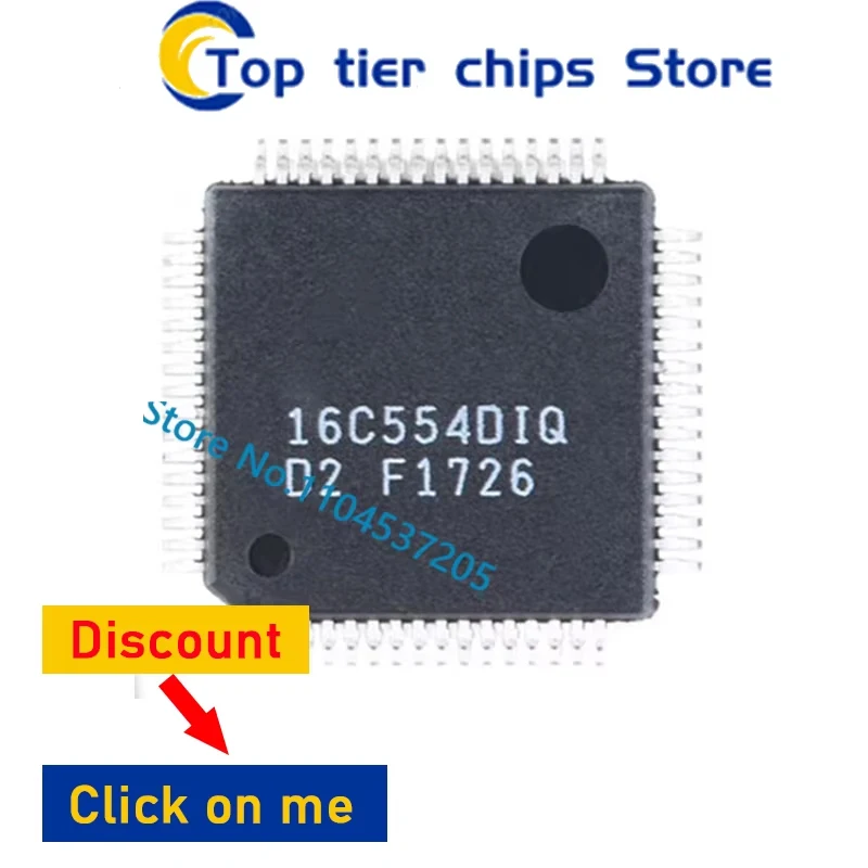 1-10PCS  ST16C554DIQ64-F TQFP-64  new original In Stock