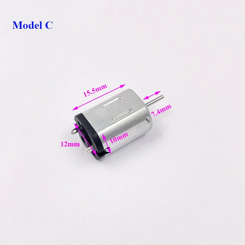 1PC Mini 10mm*12mm N20 Motor Dual Shaft/ Singal Shaft DC 3V 6V 12V High Speed Large Torque DIY Toy Car Boat Aircraft Drone