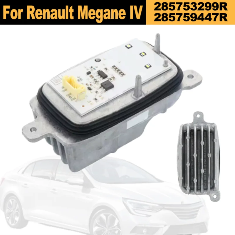 LED Headlight DRL Daytime Running Lights Module Control Unit For Renault Megane IV 285753299R 285759447R Accesorios Para Auto