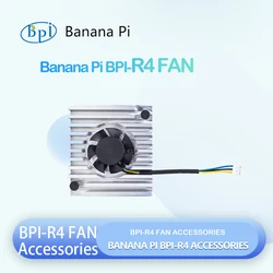 Banana Pi BPI-R4 Heat Sink Applicable to BPI-R4 and BPI-F3 Routing Board Fan Accessories