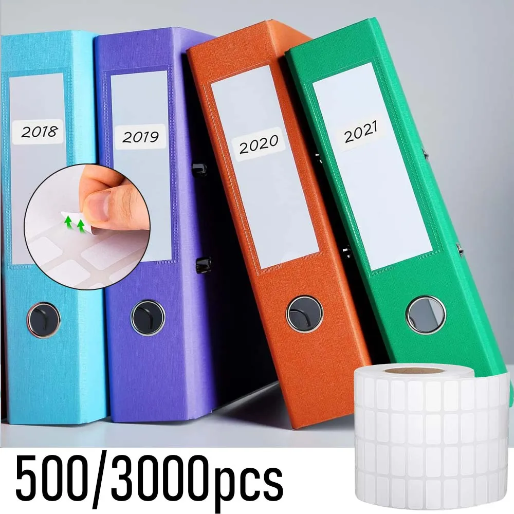 

1PC Thermal Paper 20x10mm Adhesive Sticker Waterproof Barcode Label Supermarket Blank Price Tag Sticker for Barcode Printer לבית