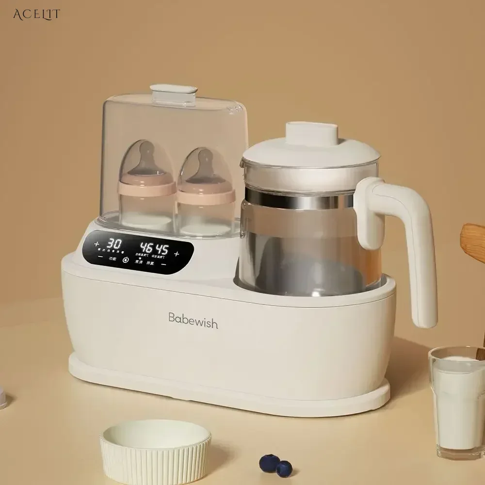 

Fully automatic electric kettle for baby milk brewing. With three-in-one milk regulator and thermostat.