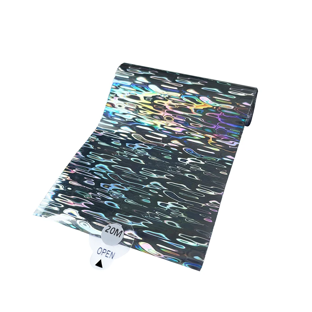 

10/15/20M Foil Fishing Lures Hot Stamping Hologram for Hard Bait Jig Spoon Laser Tape Heat Transfer Easy DIY Decor Baits Foils