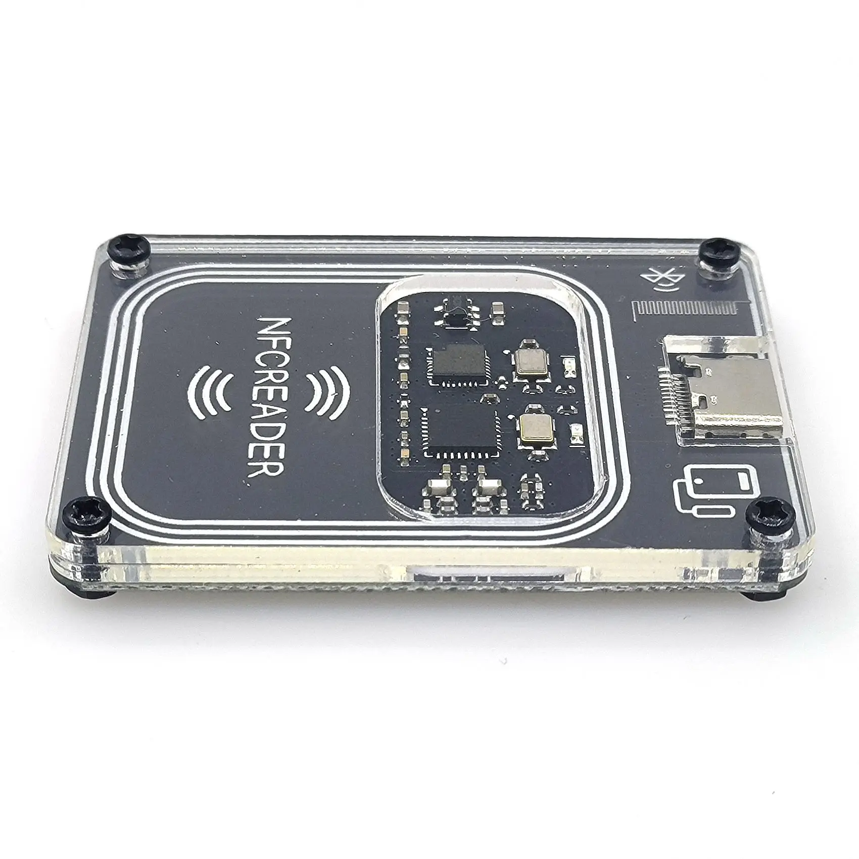 PCR532 NFC RFID Bluetooth Wireless Module IC Card Reader Writer RFID Emulator Minicopy With Type-C Interface