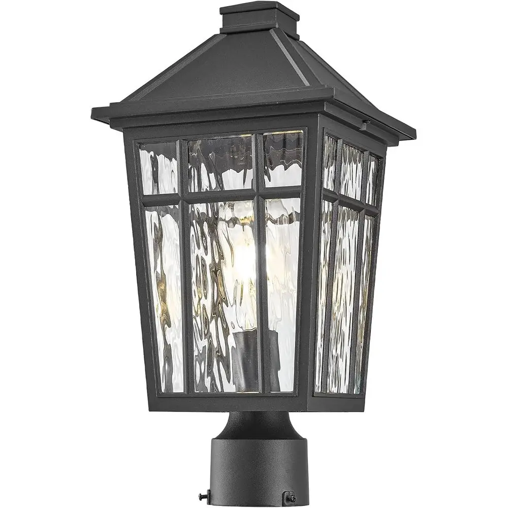 

Outdoor Post Light ixtures Black Outdoor Pole Light Waterproo Pillar Lights Outdoor or Garden Patio way