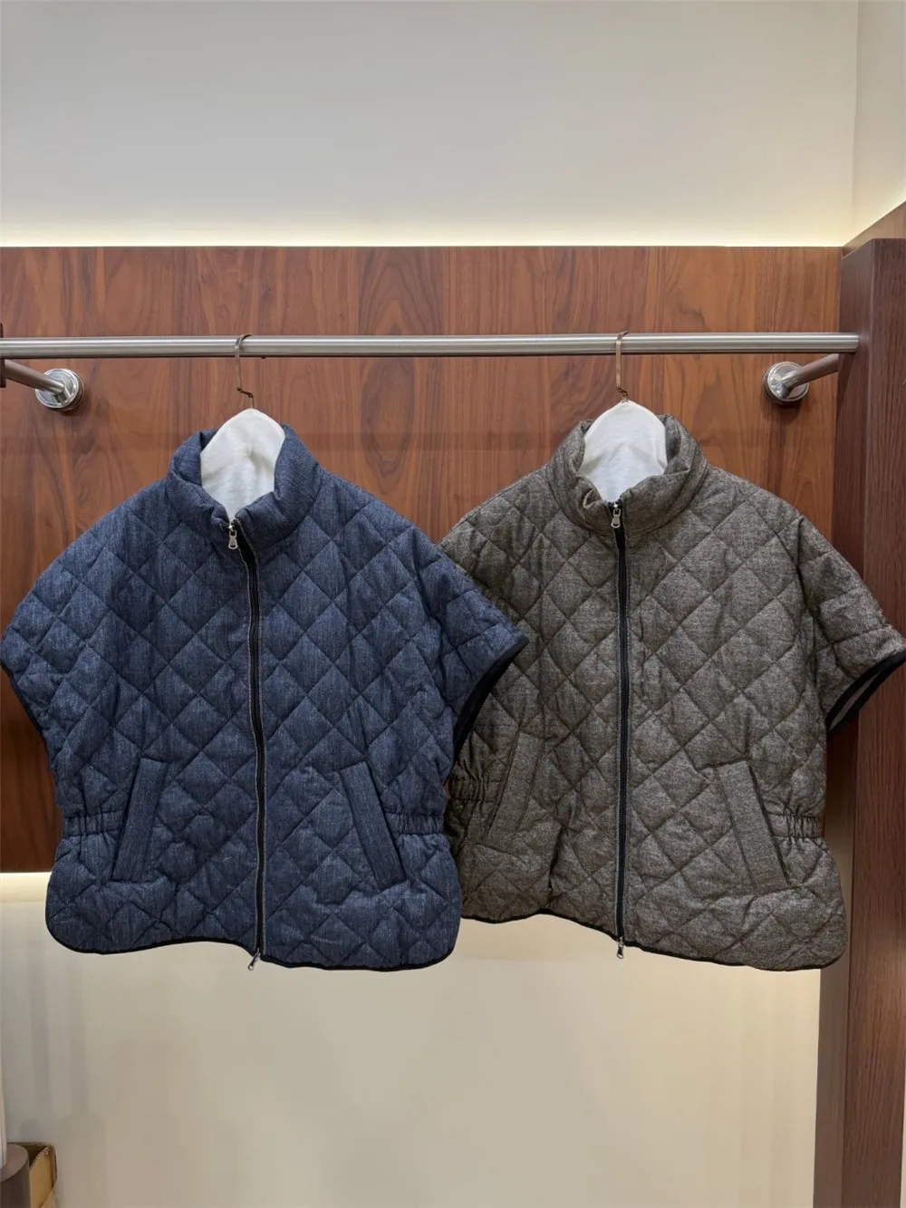 Fashionable Retro Cotton Jacket Women's Silhouette Cloak Jacket Autumn And Winter Casual Loose Warm Jacket