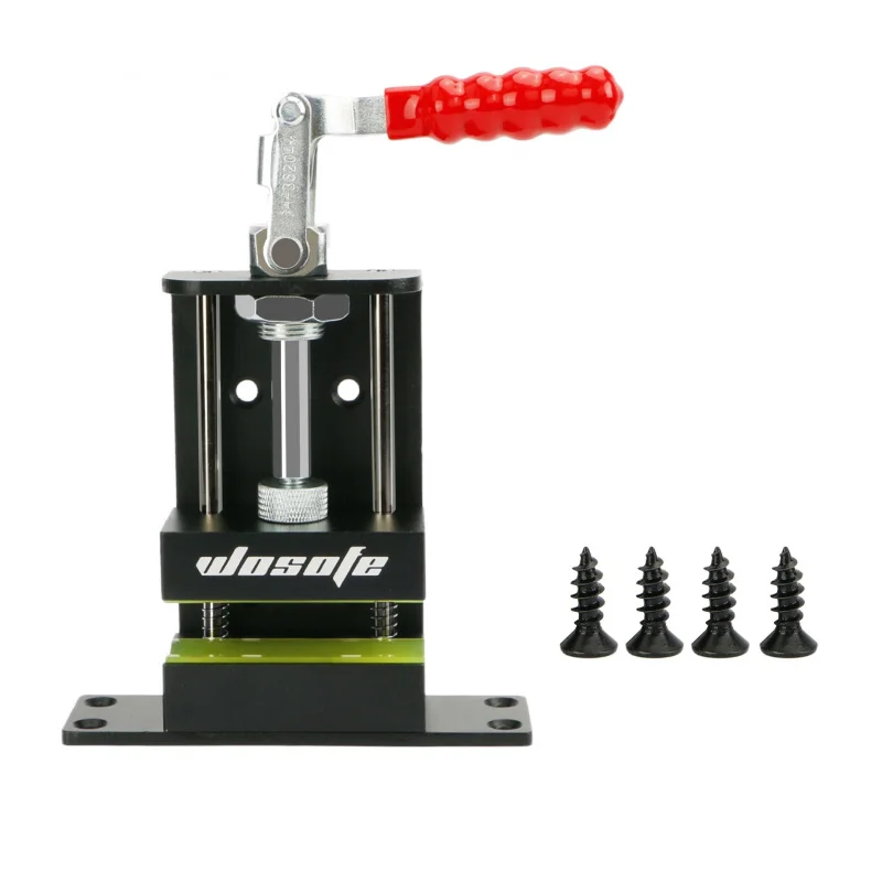 

Инструмент для замены рукоятки клюшки для гольфа, быстросъемный зажимной инструмент из алюминиевого сплава с резиновой противоскользящей ручкой, простая установка и съемность.