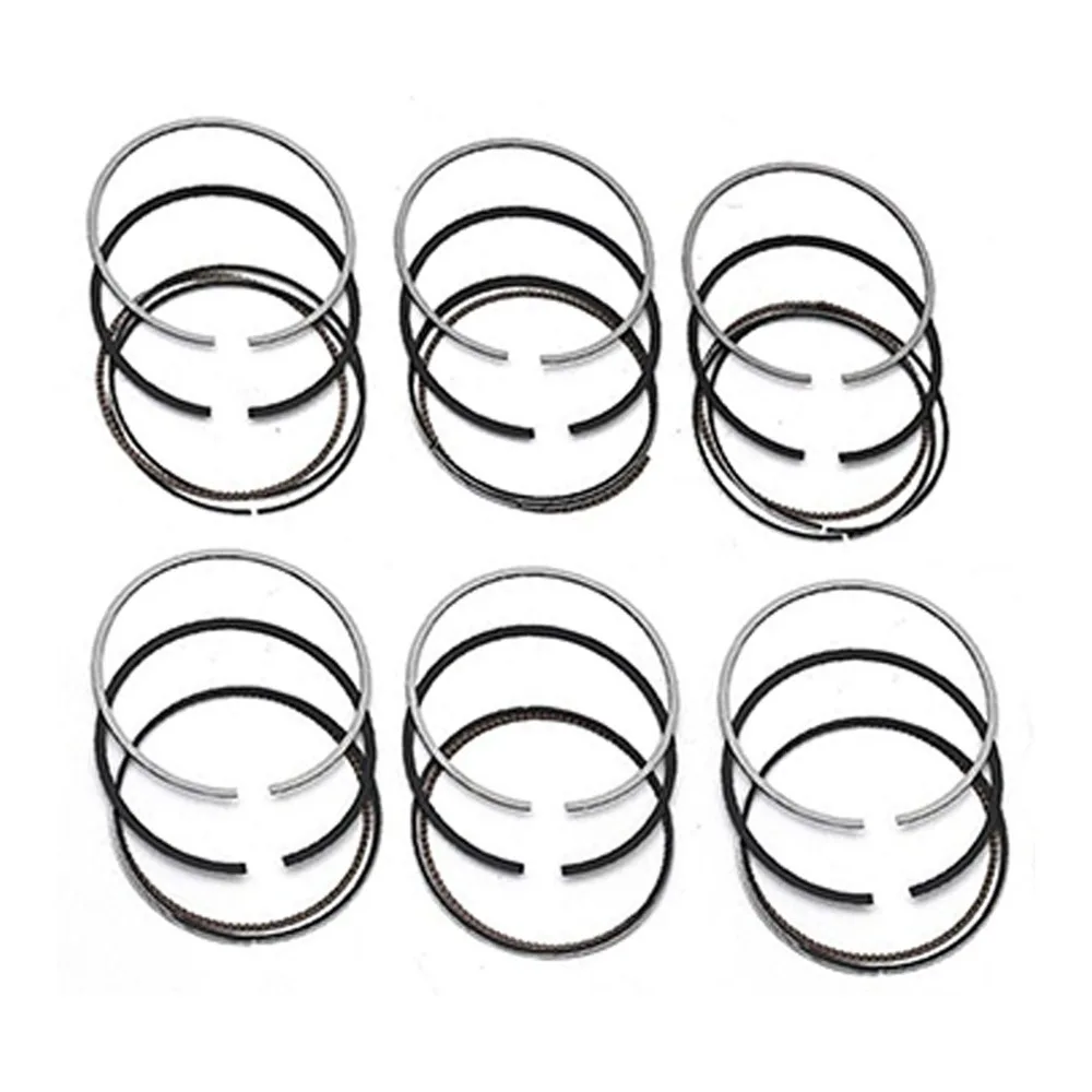 Engine Piston Rings Set Fit 3.0 T l6 GAS DOHC For BMW E46 E53 E36 E85 X3 X5 330i M54B30 3.0T Oversize 050 2000-2008 11257506222