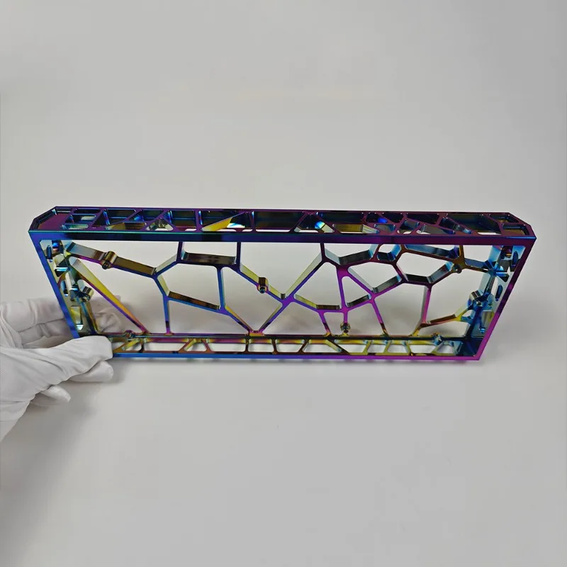 

AR60 wooting60 keyboard case colorful hollow aluminum alloy for GH60/mp6+/mad60/GT60 exquisite Gift Stablize