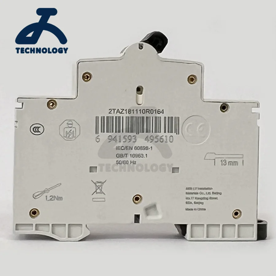

Автоматический выключатель защиты от утечки тока ABB S202-C1 S202-C2 S202-C3 S202-C4 S202-C6 S202-C10 S202-C16