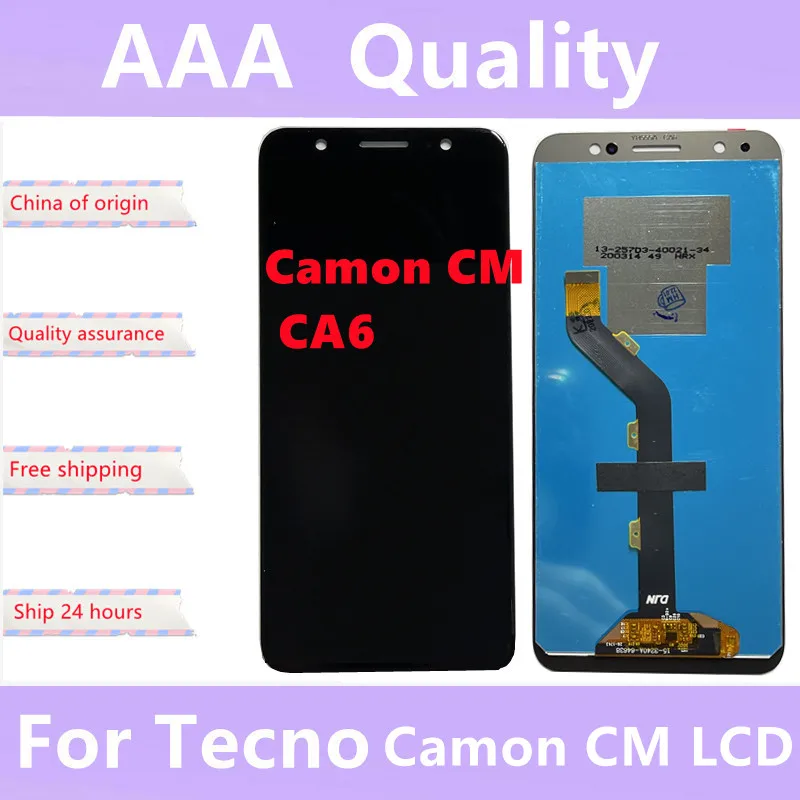 

Оригинальный ЖК-дисплей для Tecno Camon CM CA6, сенсорный экран в сборе, сменный сенсорный экран