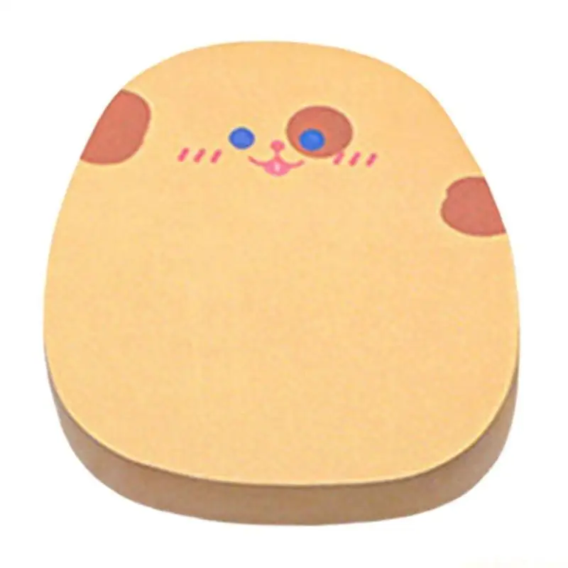 Adheive Note Paper Unlined Sheets Pocket Notepads Reminder on Book Fridges