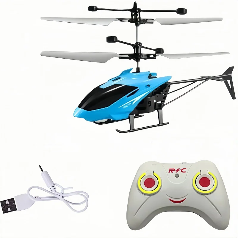 Charging Remote Control Aircraft Induction Two-Way Helicopter Indoor Suspension Anti Drop Electric Luminescence