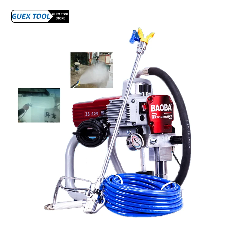 

High-pressure Airless Emulsion Paint Spraying Machine Latex Paint Spraying Machine Household Wall Paint Paint Spraying Machine