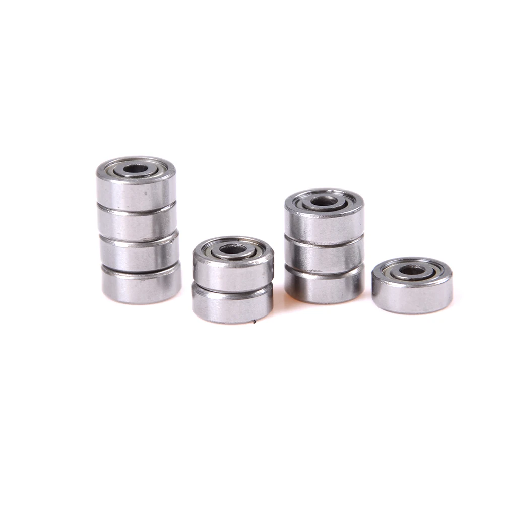 10pcs/lot Ball Bearings 623ZZ 3x10x4mm Part Wheel Miniature Deep Groove 3D Printer Parts 623 ZZ Pulleys Chrome Steel