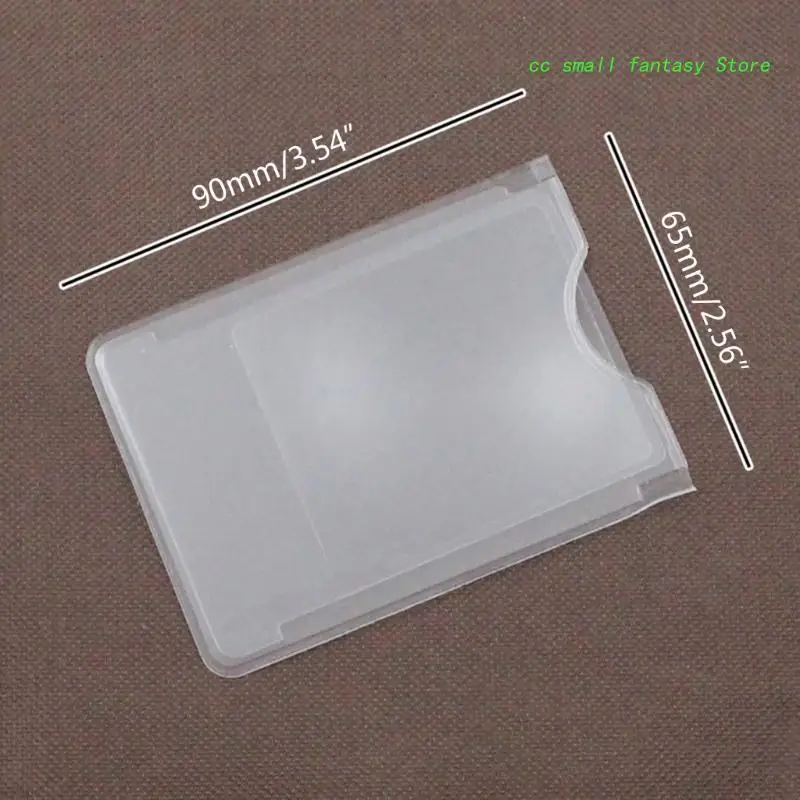 3X Magnifier Magnification Fresnel Lens Pocket Credit Card Size