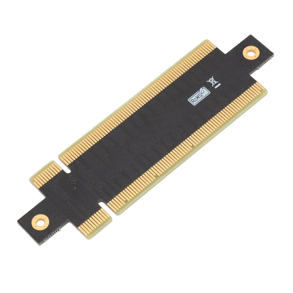 

Male to Male PCI Express 16x Adapter Card High Speed Stable PCIe 16X Graphics Card Expansion Card PCIe 16X Riser Card Server