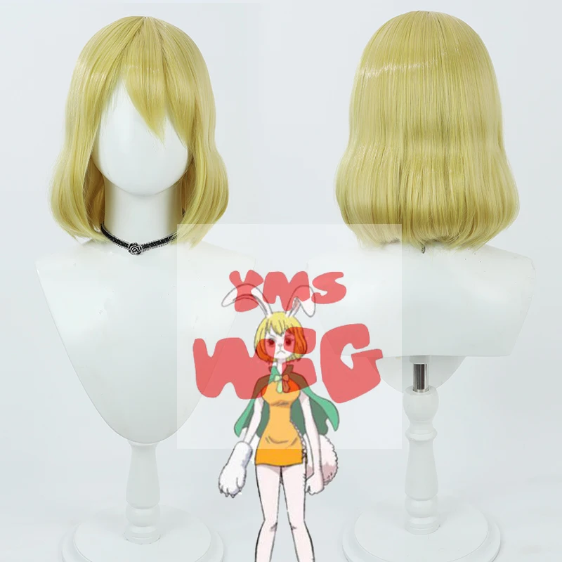 New Kyarotto Carrot Cosplay Wig Heat Resistant Synthetic Hair Wig + Wig Cap