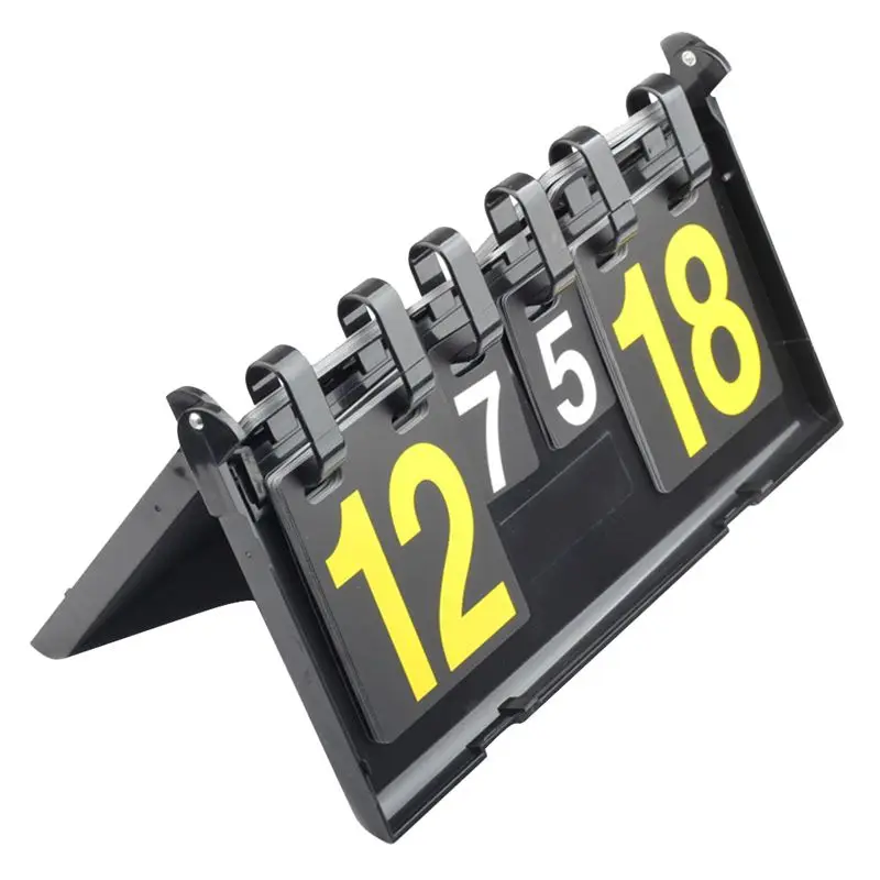 

-[Cilae-17R] Basketball Football Volleyball Score Board Score Board Plastic Score Board Waterproof 4 Digit
