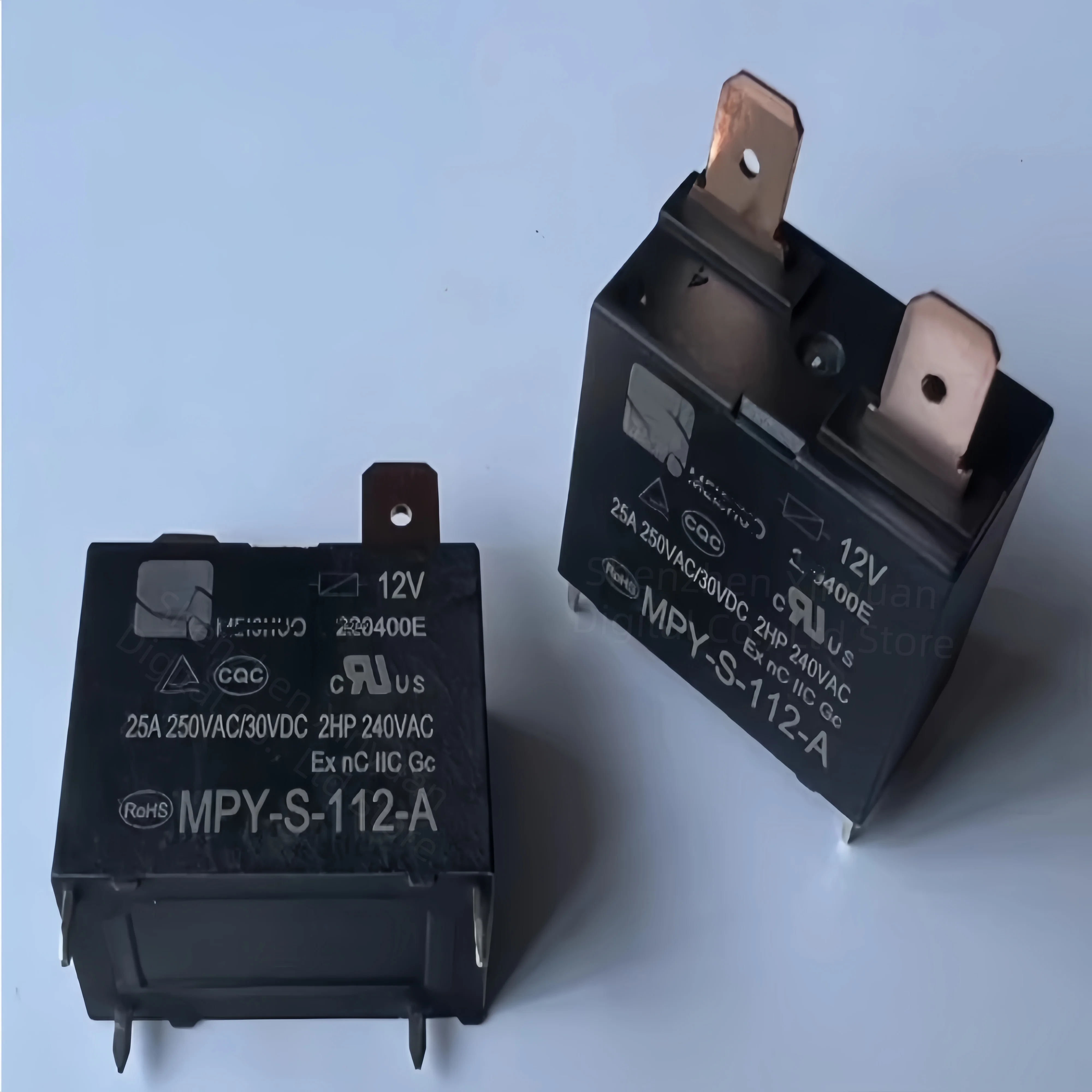 1ps/5pcs/10pcs/MPY-S-112-A 4/pin 12VDC 25A 250VAC relay